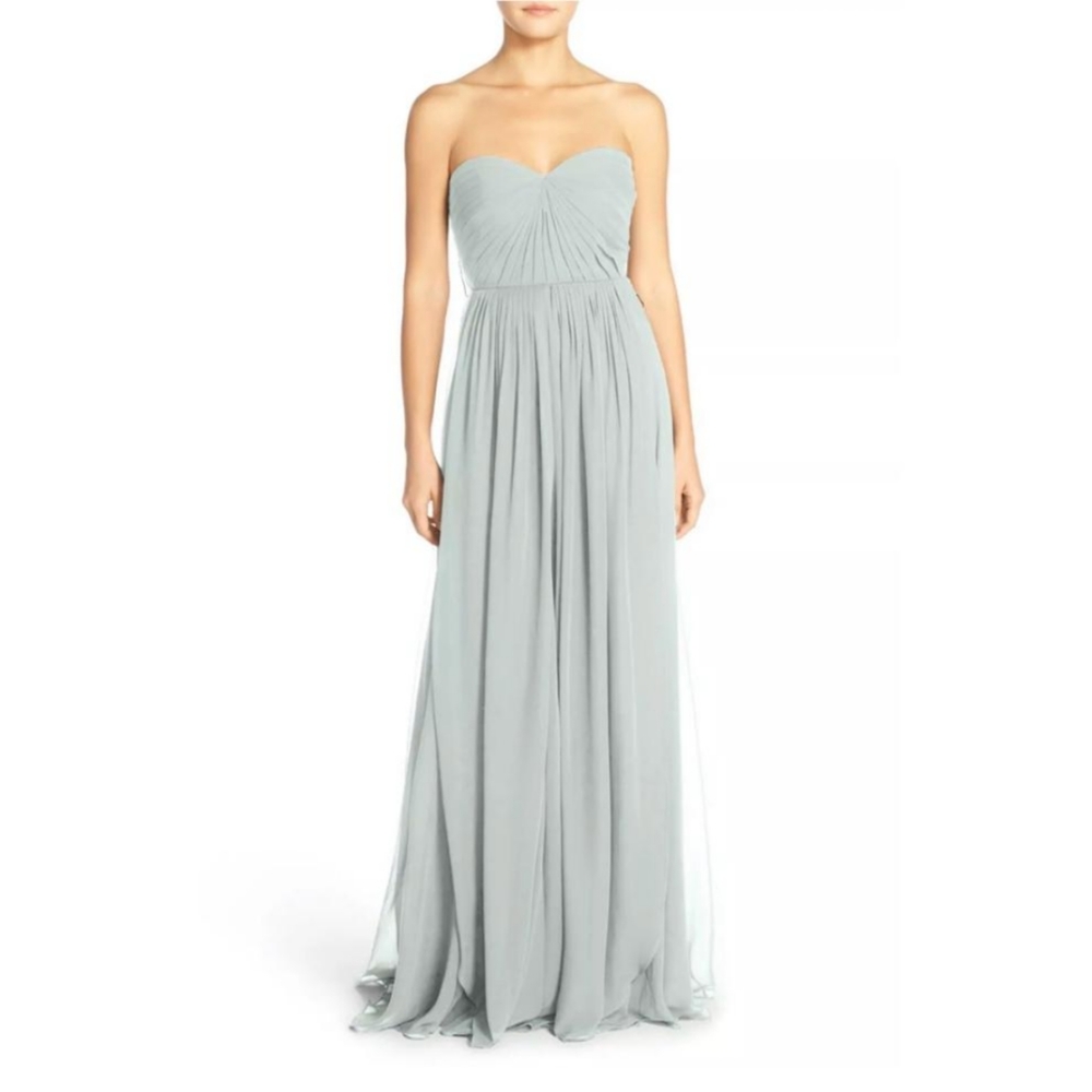 NWT Jenny Yoo Mira chiffon bridesmaid dress